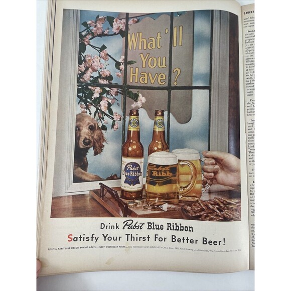 Marilyn Monroe Life Magazine Apr 7 1952 - Flying Saucers Truman's - Fine - Picture 14 of 17